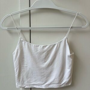 ARITZIA Wilfred Free Tiny Tank in White